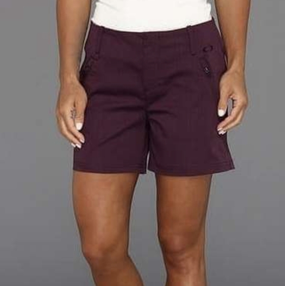 Oakley Pants - Oakley Bowtie Golf Shorts Purple Women's 2